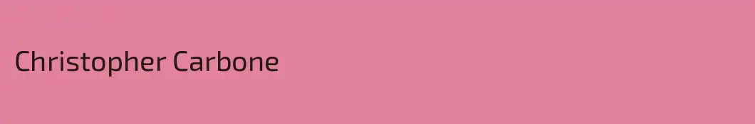 Christopher Carbone